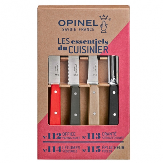 [OPINEL] 에센셜 주방용 나이프 4개 세트 Loft