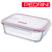 [페드리니] 릴로 프레시 유리밀폐용기 직사각형 1500ml (PDR-04GD226)