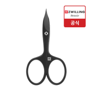 즈윌링뷰티 프리미엄 네일 & 큐티클 가위 매트블랙 (HK47200-401)