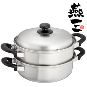 [프레이즈 엔조] 인덕션 스텐 2단 찜기 냄비 24cm (EM-017)