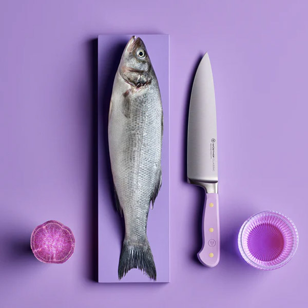 [우스토프] 클래식 퍼플 얌 쉐프나이프 20cm (WT1061700220)