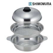 [시모무라] 돔형 스텐 찜냄비 24cm (44763)