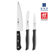 SNF Elite S 쉐프나이프 + 헹켈 그립 과도 3종세트 (S1705-180-38736)