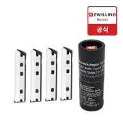 [즈윌링] 프리미엄 골드 페이셜 면도기 눈썹칼 교체형 칼날 4개 (HK88305-101)