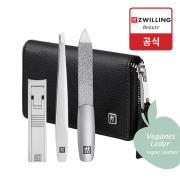 [즈윌링] 헹켈 프리미엄 네일케어 비건가죽 4종세트 블랙 (HK97014-004)
