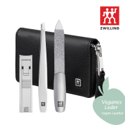 [즈윌링] 헹켈 프리미엄 네일케어 비건가죽 4종세트 블랙 (HK97014-004)