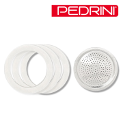 [페드리니] 가스켓 필터 세트 스틸모카 6컵용 (PDR-02CF038-RG1)