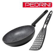 [페드리니] 인덕션 7중 궁중팬 웍 28cm + 뒤집개 2종 세트 (PDR-1574-860)