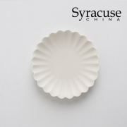 [시라쿠스] 네이처 무광 접시 15cm 6인치 화이트 (SYN-S005-WH)