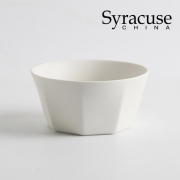 [시라쿠스] 네이처 무광 국그릇 대접 화이트 (SYN-S002-WH)