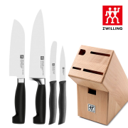 [즈윌링] 헹켈 4스타 5종 블럭세트 (HK35749-005)