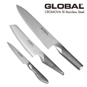 [글로벌나이프] 셰프나이프 채소나이프 과도 3종세트 (G-2,GS-5,GS-38)