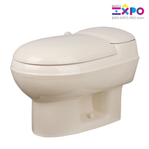 바스엑스포 인터바스 수로밀폐형 양변기 D-5000 NT 네츄럴 아이보리 칼라변기 인테리어 DIY 욕실공사