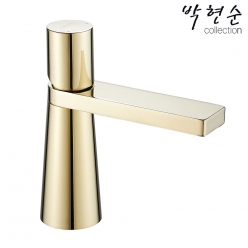 박현순 컬렉션 HEAVEN 시리즈 프리미엄 절수형 세면수전 IN-W1GD (골드)