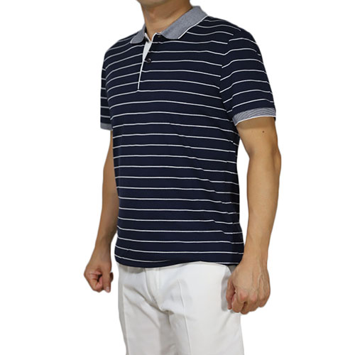 휴고보스 슬림 스트라이프 폴로 HUGO BOSS Phillipson 29 Slim Fit Stripe Polo D867318_0043498