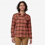 [해외] 파타고니아 여성 오가닉 코튼 미드웨이트 피오르드 플란넬 긴팔셔츠