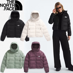 [해외] 노스페이스 하이드레날라이트 다운 후디 여성 숏패딩