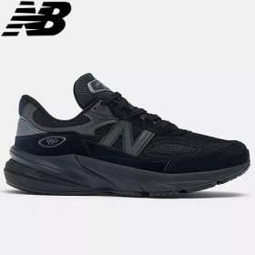 [해외] 뉴발란스 메이드인USA 990v6 남녀공용 올블랙 U990BB6