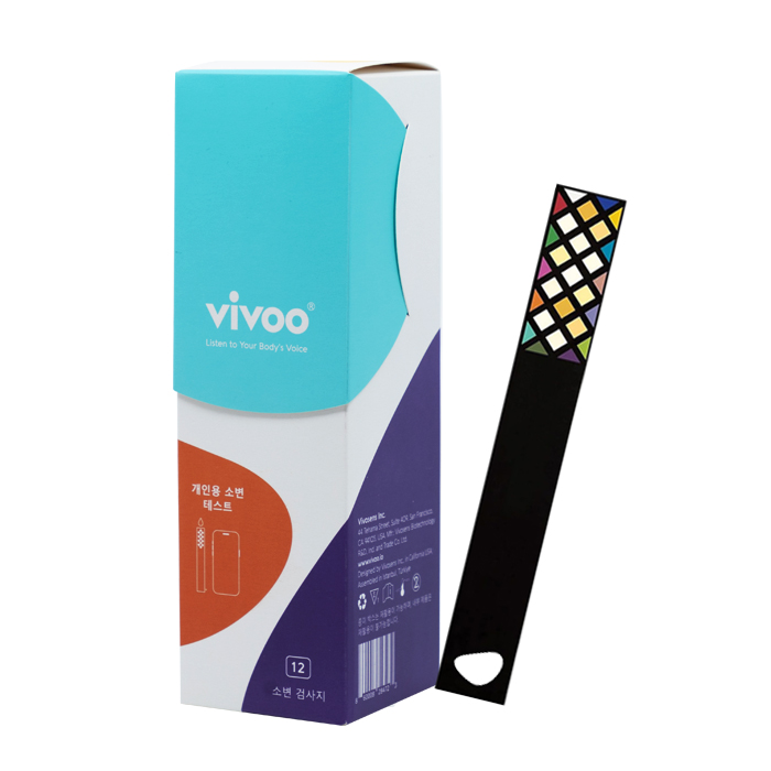 [소요기한 임박제품] 액티브라이프 비부 스마트 키트 VIVOO (영양상태 체크 스트립) 3개월용