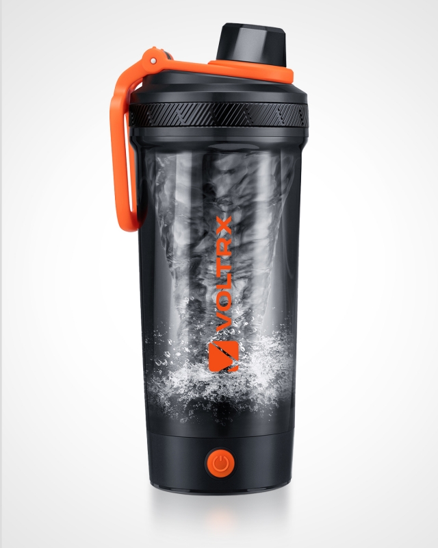 볼트렉스 트라이탄 전동 쉐이커 보틀 헬스 보충제 쉐이크 700ml, 오렌지