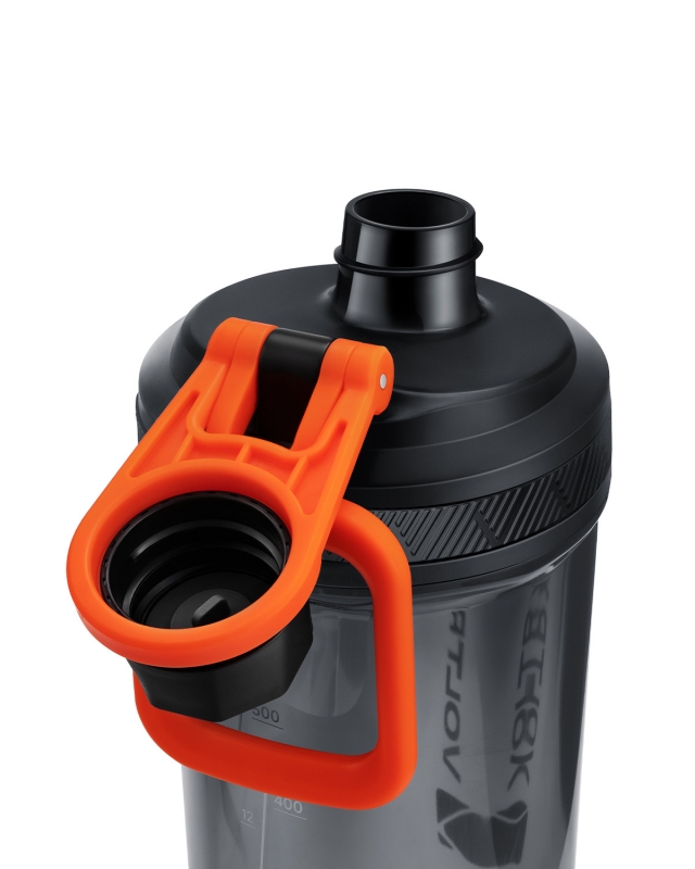 볼트렉스 트라이탄 전동 쉐이커 보틀 헬스 보충제 쉐이크 700ml, 오렌지