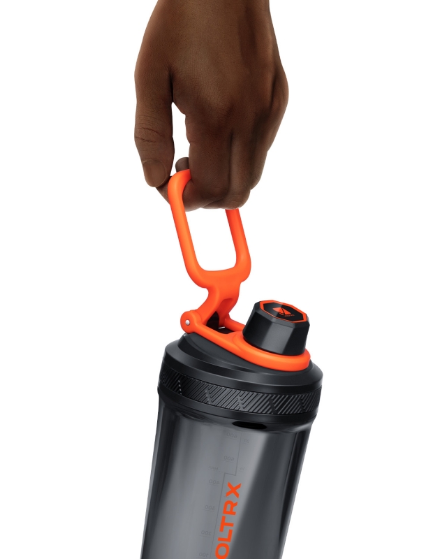 볼트렉스 트라이탄 전동 쉐이커 보틀 헬스 보충제 쉐이크 700ml, 오렌지