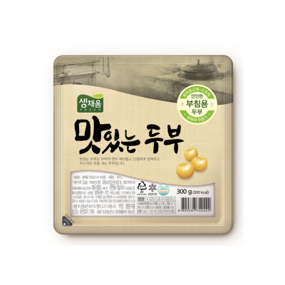 생채움 맛있는두부 부침용 300g