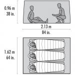 MSR 스루 하이커 메쉬 하우스 3인용 텐트/Thru-Hiker