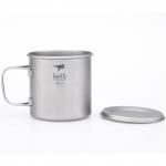 키이스 싱글월 폴딩 머그/Single-Wall Titanium Mug with Folding Handle and Lid