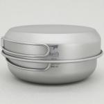 키이스 3피스 티타늄 포트 및 팬 셋/3-Piece Titanium Pot and Pan Set