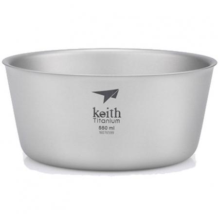 키이스 티타늄 550ml 볼/Titanium Bowl