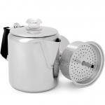 GSI 글레이셔 스테인리스 퍼컬레이터(실리콘 핸들)/Glacier Stainless Steel Percolator