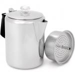 GSI 글레이셔 스테인리스 퍼컬레이터(실리콘 핸들)/Glacier Stainless Steel Percolator