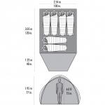 MSR 해비튜드 6인용 패밀리 텐트/Habitude 6 Tent