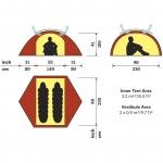 힐레베르그 스타이카 2인용 4계절 텐트/Staika Tent