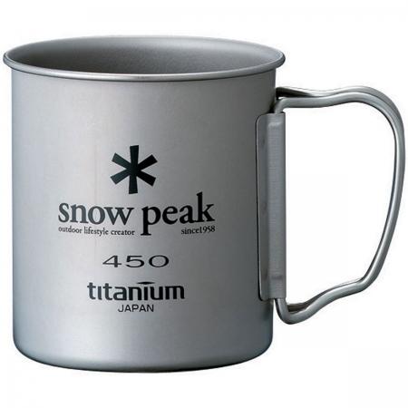 스노우픽 티타늄 싱글 컵 450/Titanium Single Wall Cup 450