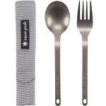 스노우픽 티타늄 포크 스푼 셋/Titanium Fork and Spoon