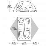 빅아그네스 블랙테일 3인용 텐트/Blacktail 3 Tent