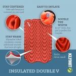 클라이밋 인슐레이티드 더블 V 슬리핑 패드/Double