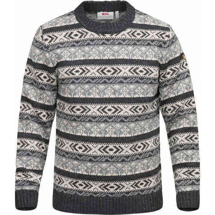 피엘라벤 오빅 포크 램스울 니트 스웨터-남/Ovik Folk Knit Sweater