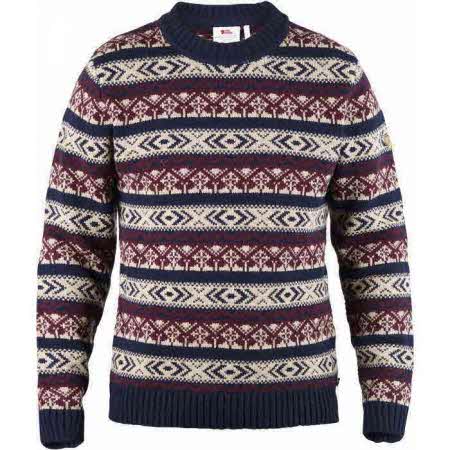 피엘라벤 오빅 포크 램스울 니트 스웨터-남/Ovik Folk Knit Sweater