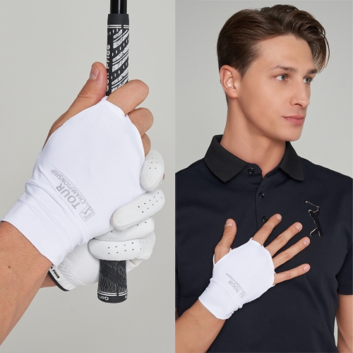 PGA투어 남성 자외선 차단 오른손 손등 토시