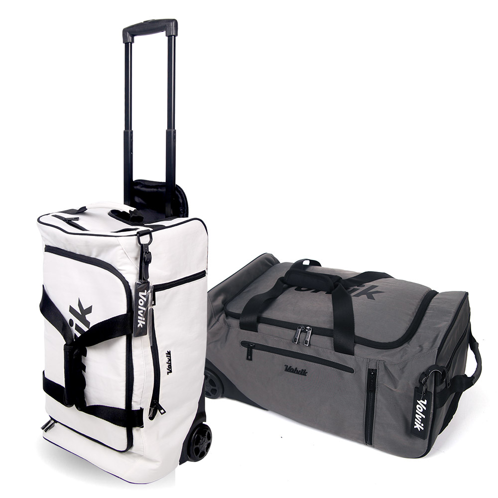 볼빅 프리미엄 보스턴 휠 캐리어 골프 여행 가방 VAIB 화이트 / 전시상품