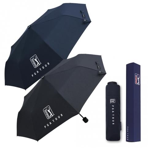 PGA투어 3단 수동 무지 우산 (블랙,네이비) 20개 이상 주문가능