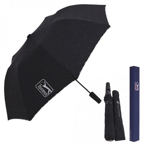 PGA투어 2단 자동 엠보 선염 바이어스 우산 20개 이상 주문가능