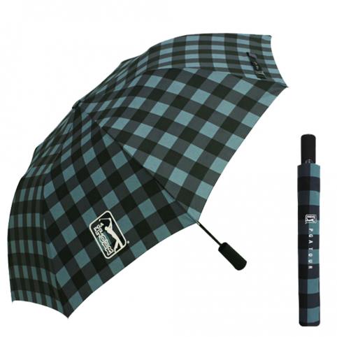 PGA투어 2단 자동 체스 블루 우산 20개 이상 주문가능