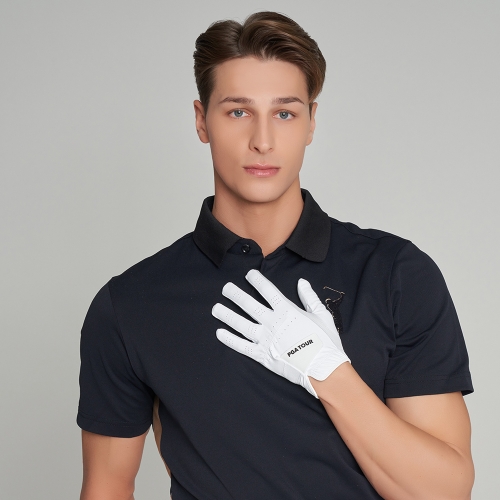 PGA투어 ★5장 세트★ 스윙 소프트 플렉스 남성 골프 합피 장갑