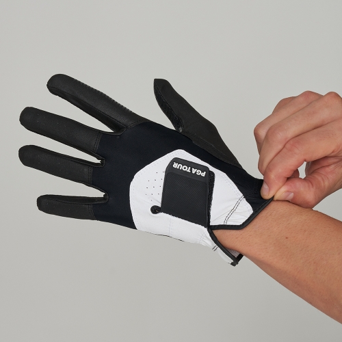 PGA투어 파워 논슬립 실리콘 남성 골프장갑