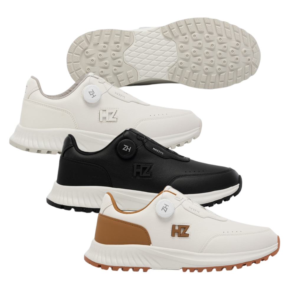 헤지스 HAZZYS 2025년 헤지스골프 스파이크리스 남성 골프화 HZSH-008M