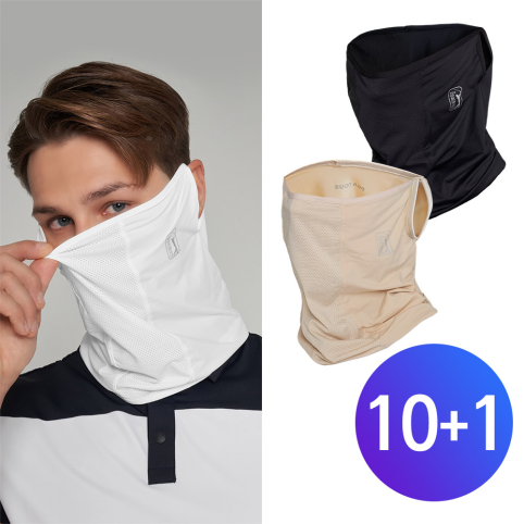 PGA 투어 [Buy 10, get 1] 쿨드레프트 UV 쿨링 마스크 (10장 구매 시 1장 더)